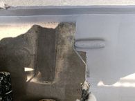 ベランダ防水施工状況