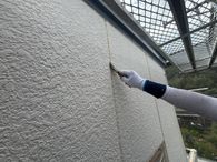 コーキング打設状況