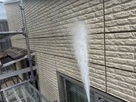 大分市北下郡　外壁高圧洗浄